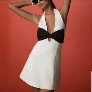 Maeve XL Halter Dress New Large Bow Cocktail Party Wedding Cruise Ship NEW